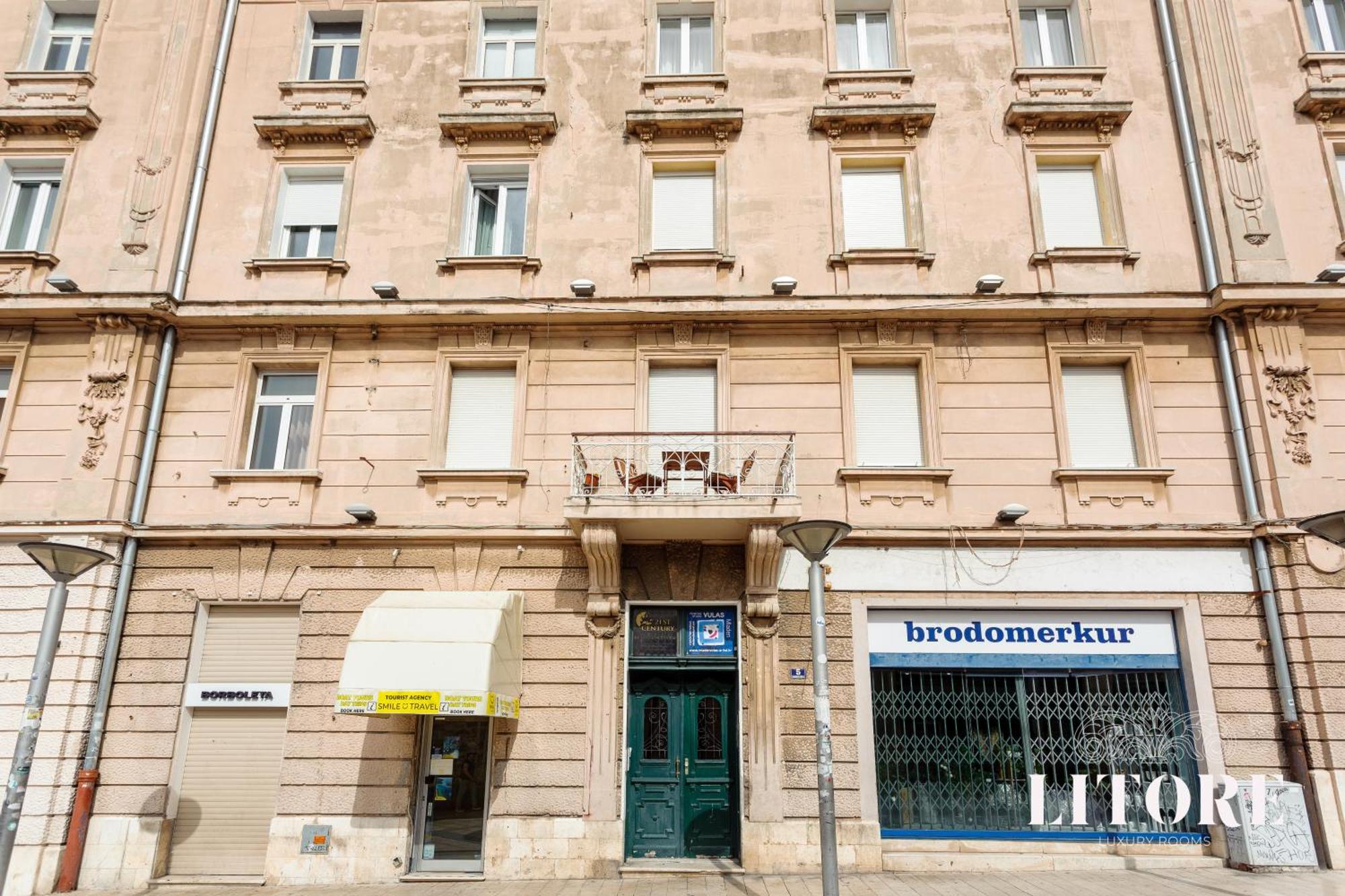 Litore Luxury Rooms Maestral Spalato Esterno foto