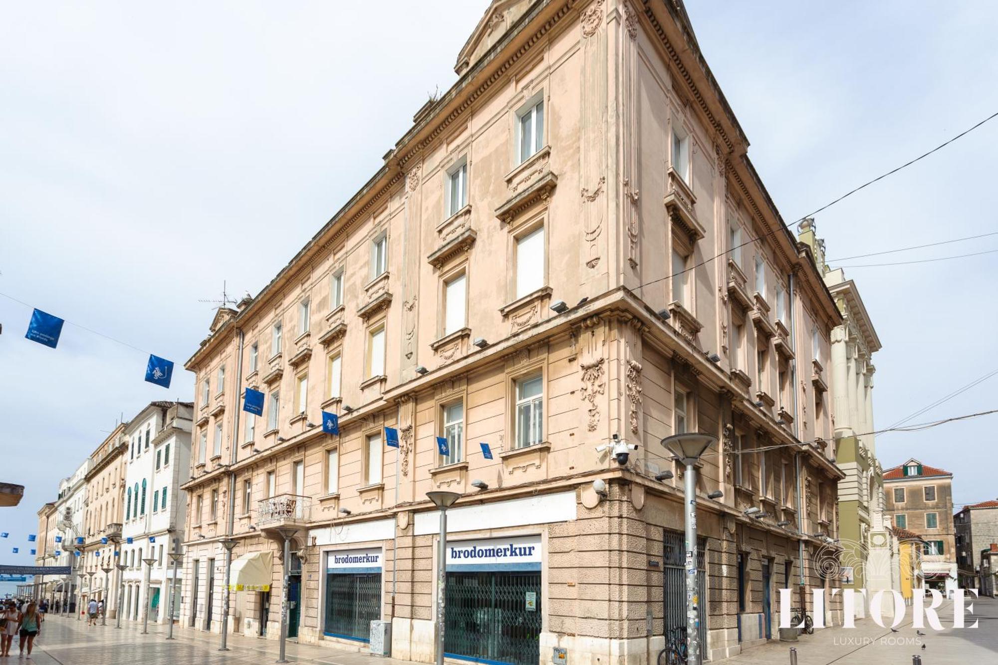 Litore Luxury Rooms Maestral Spalato Esterno foto