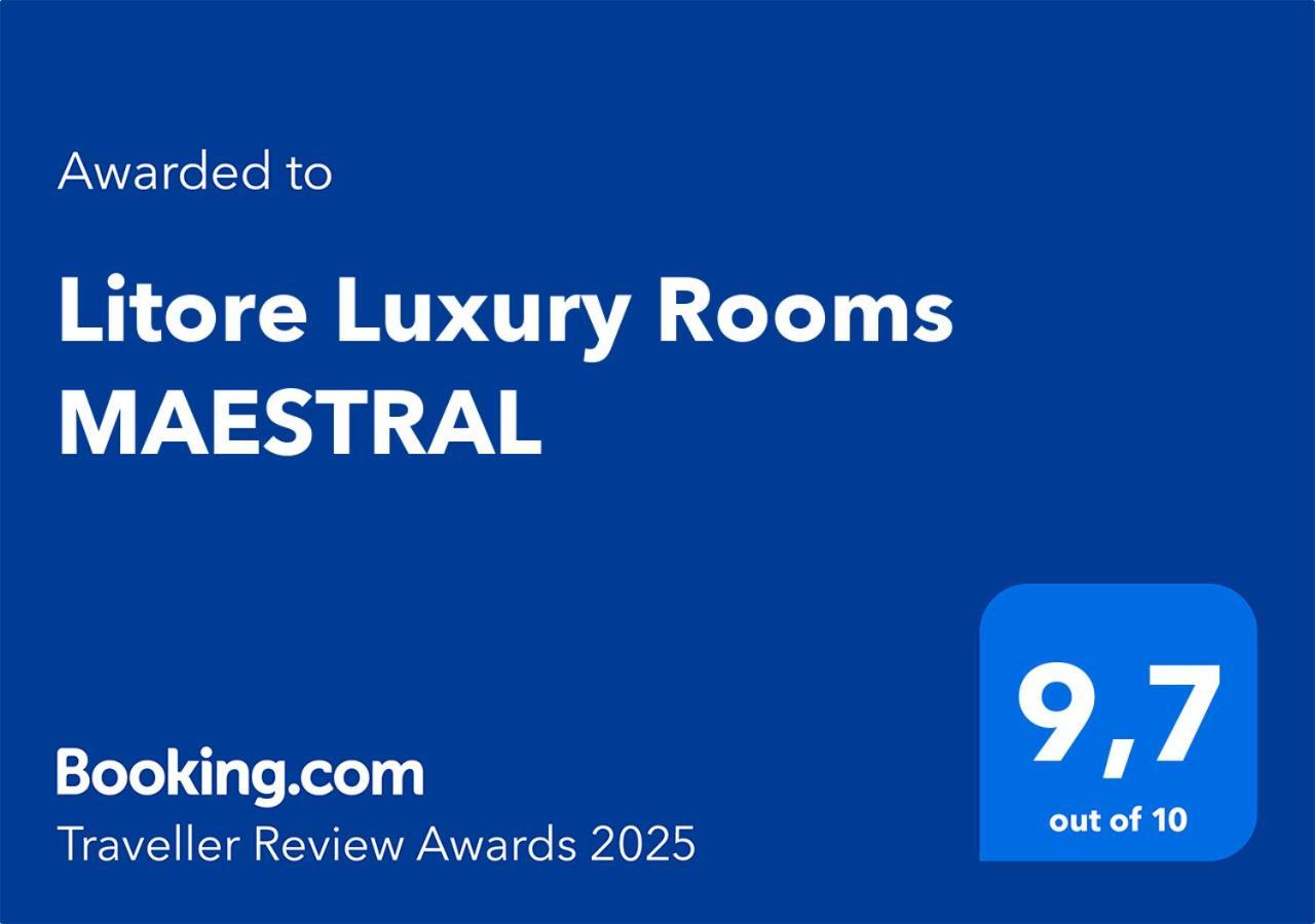 Litore Luxury Rooms Maestral Spalato Esterno foto